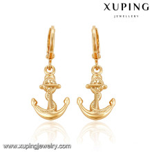 92433 Xuping gold plated fashion new designed earring without stone